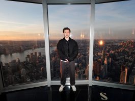 Tom Holland visita el Empire State
