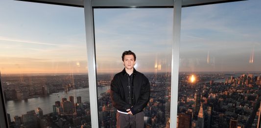 Tom Holland visita el Empire State