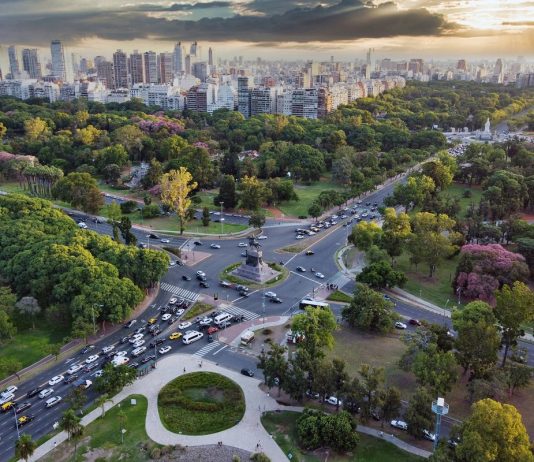 Las calles de Buenos Aires y el fútbol